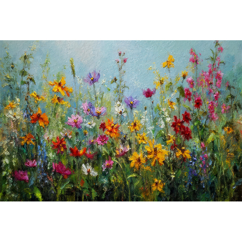 Wildblumenwiese-Kunstwerk
