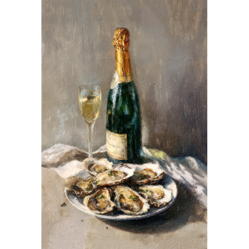 Austern mit Champagner
