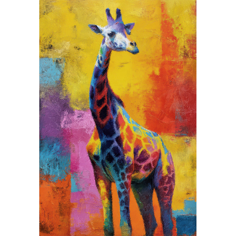 bunte Giraffe