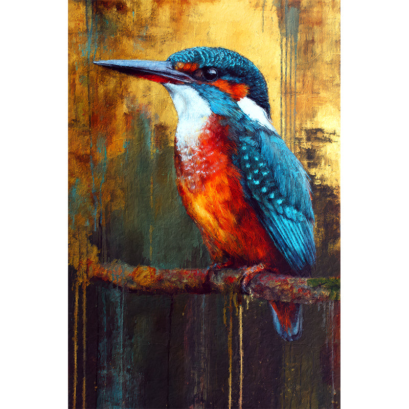 Realistischer Eisvogel
