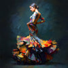 Flamenco-Tänzerin