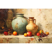 Stilleven - vazen - fruit