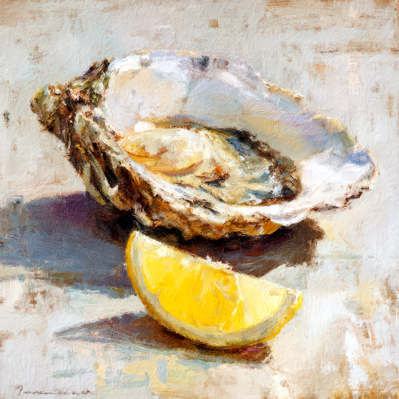Oester met limoen