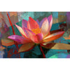Abstract lotus bloem
