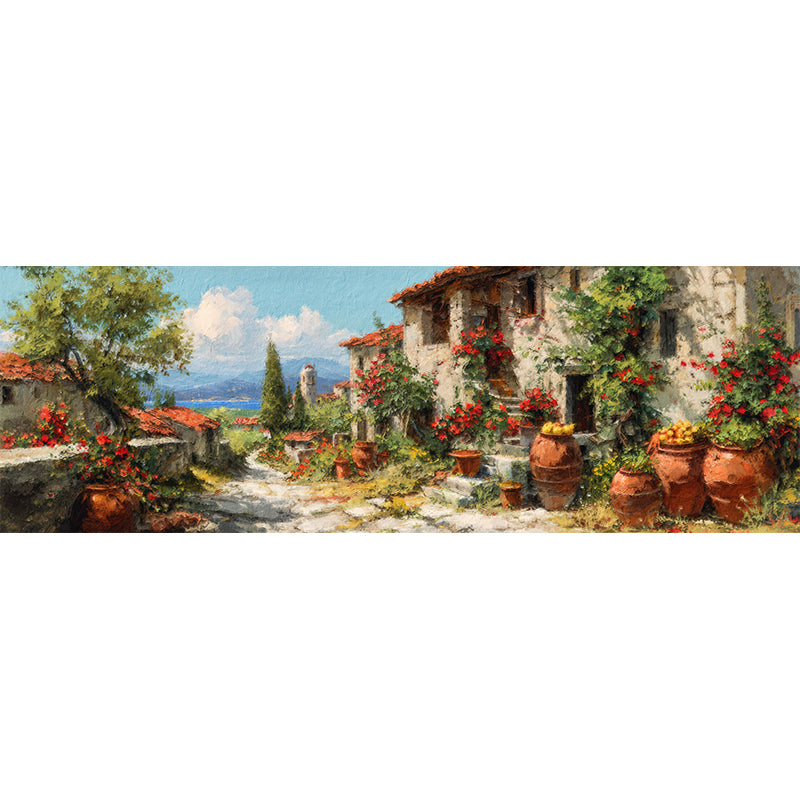 Mediterraan dorpsgezicht