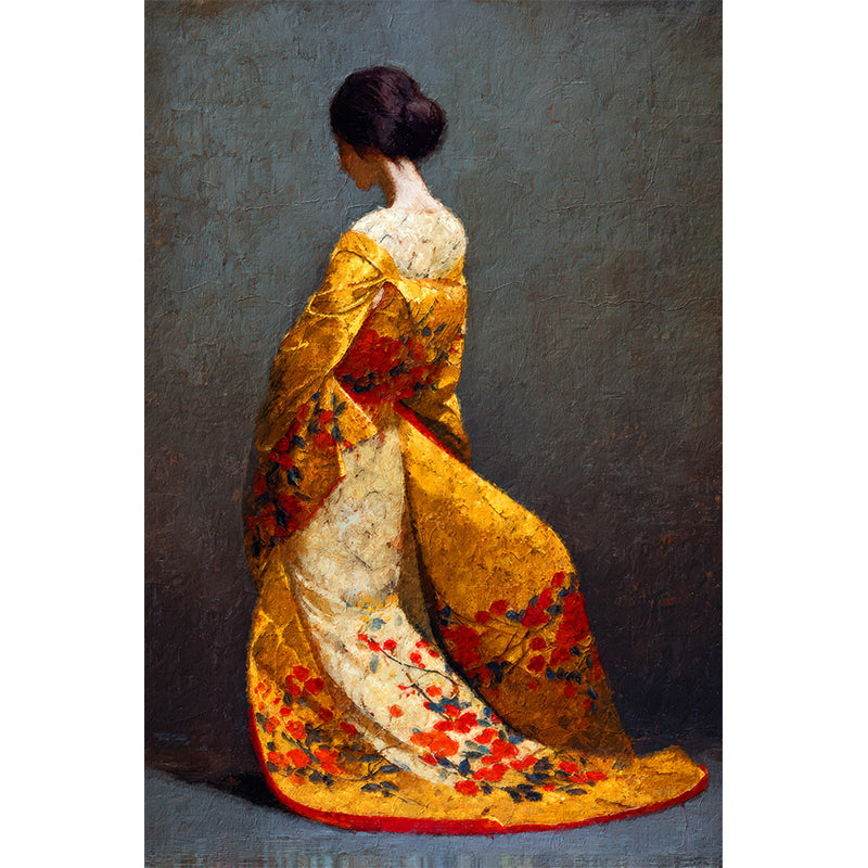 Japanisches Frauenkunstwerk