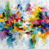 Kleurrijk Abstract kunstwerk