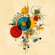 Geometrische Kreise – Kandinsky (Inspiration)