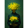 Vrouw met Gele Bloemen