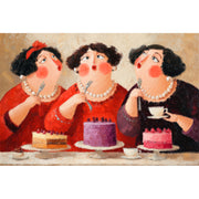 Drie Vrouwen - Dikke Dames Art