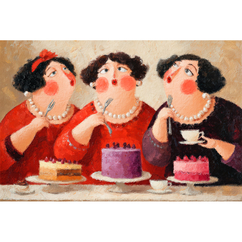 Drie Vrouwen - Dikke Dames Art