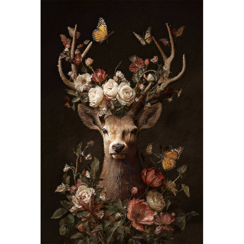 Hert met Bloemen