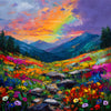 Bunte Landschaft