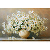 Weiße Blumen in einer Vase