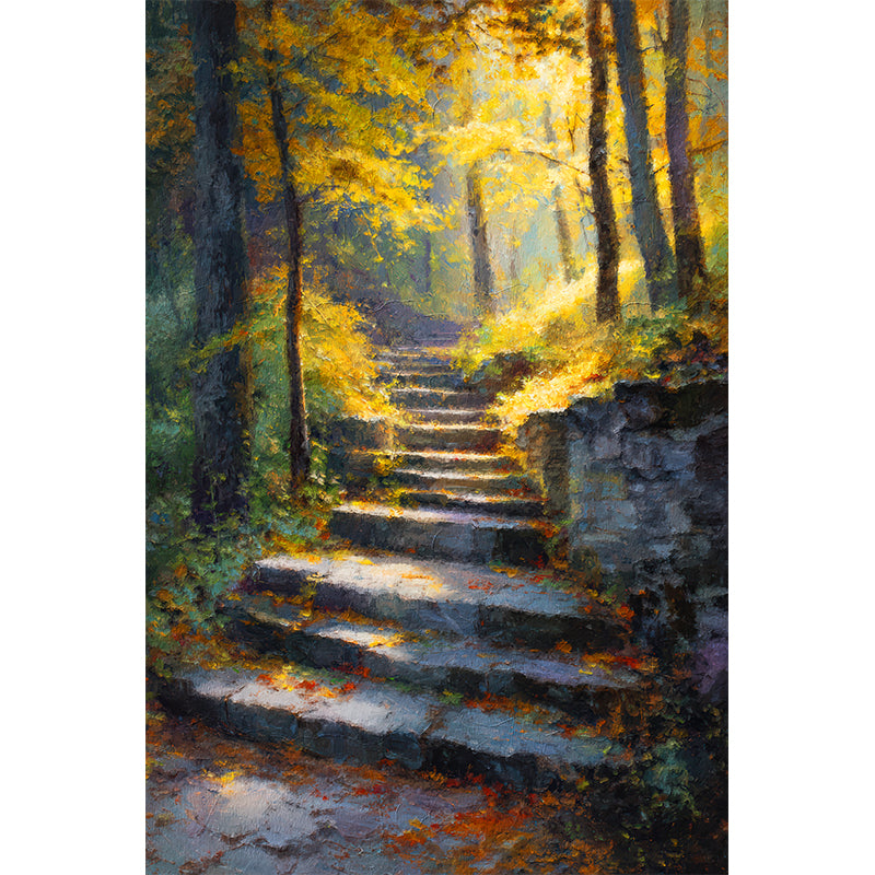 Waldweg Blätter