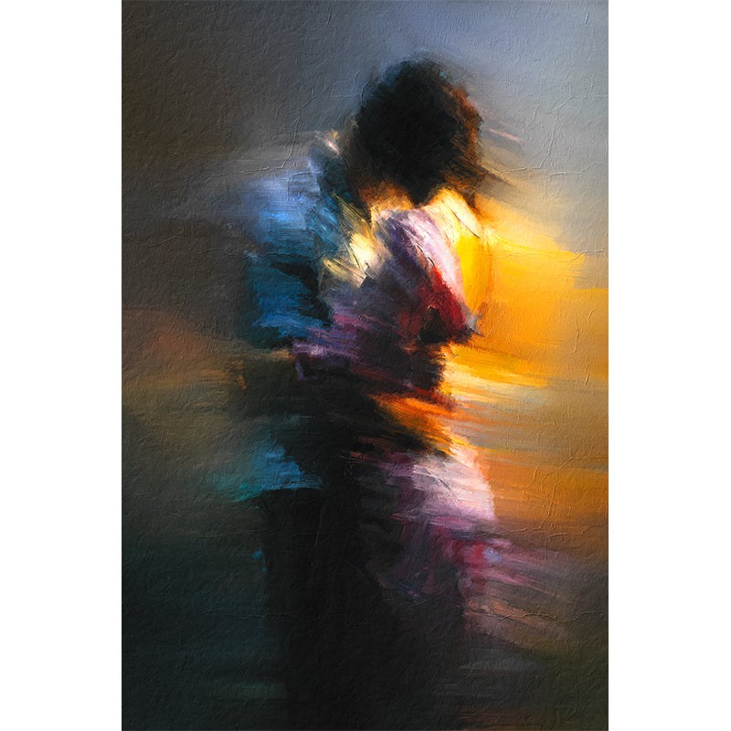 Liefde abstract schilderij
