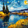 De Sterrennacht - Van Gogh (inspiratie)