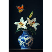 Blauw Wit Vaas