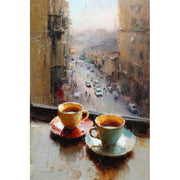 Twee Kopjes Warme Koffie