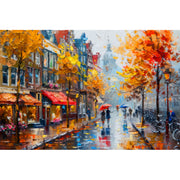 Romantisches Paar in Amsterdam