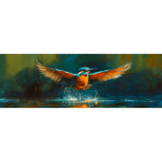 Eisvogel-Kunstgemälde