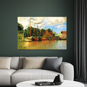 Boote bei Zaandam – Monet