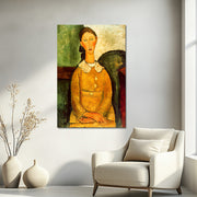 Young vrouw portret - Amedeo Modigliani