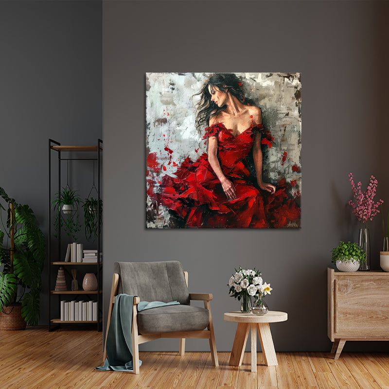 Flamenco schilderij
