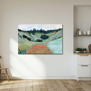 Poppy Field in a Hollow near Giverny - Monet