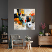Abstraktes Kunstgemälde