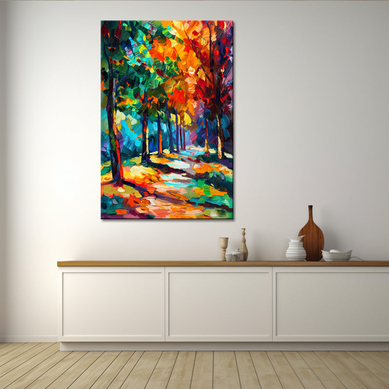 Farbiger Wald Art III