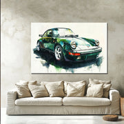 Porsche-Grün-Kunst