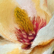 Magnolien-Kunstwerk