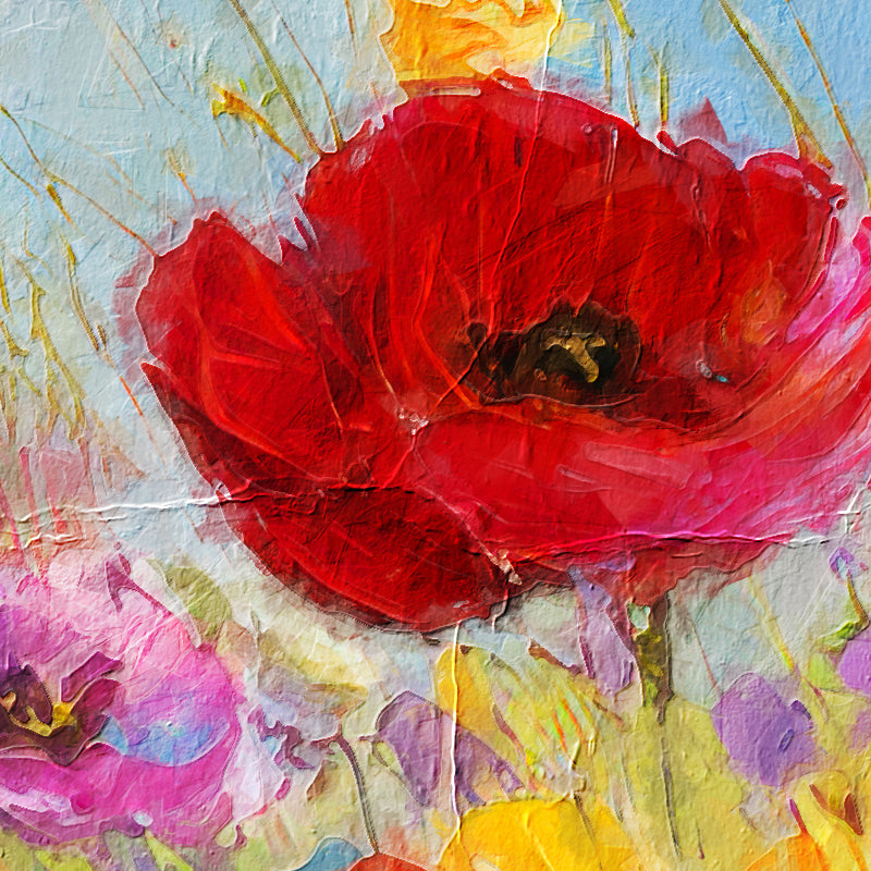 Bunte Wildblumen