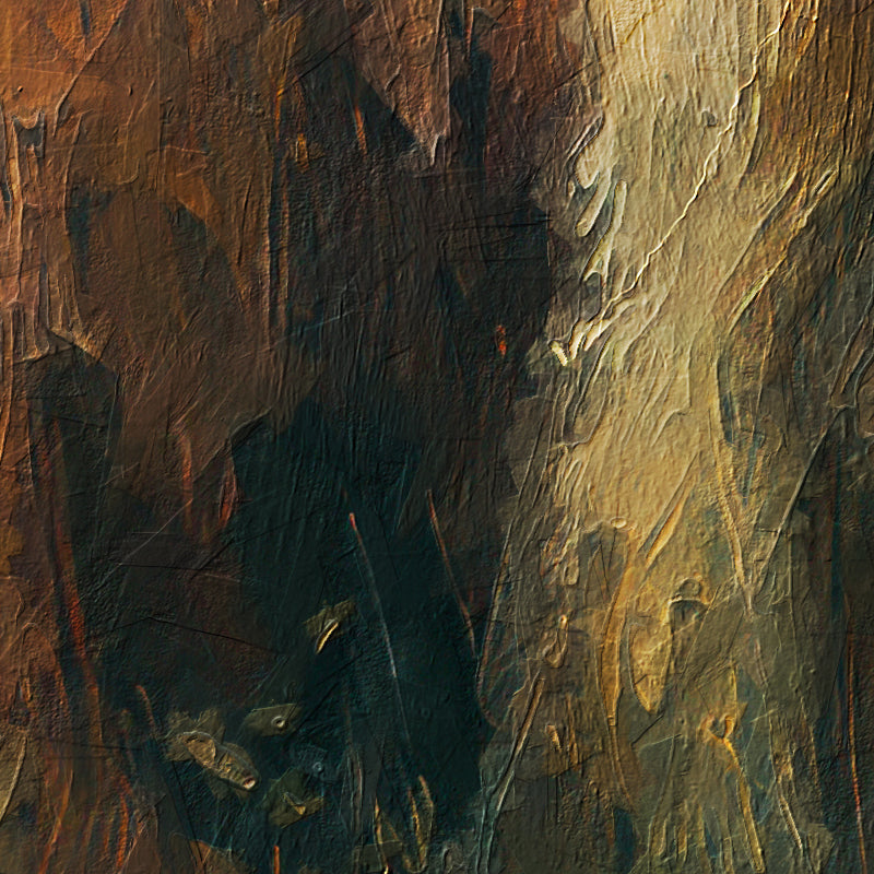 Schottisches Hochlandrind-Kunstwerk