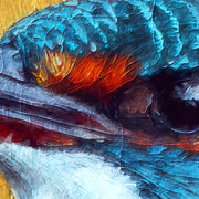Realistischer Eisvogel