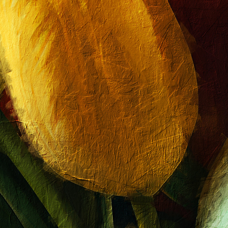 Vrouw met Tulpen