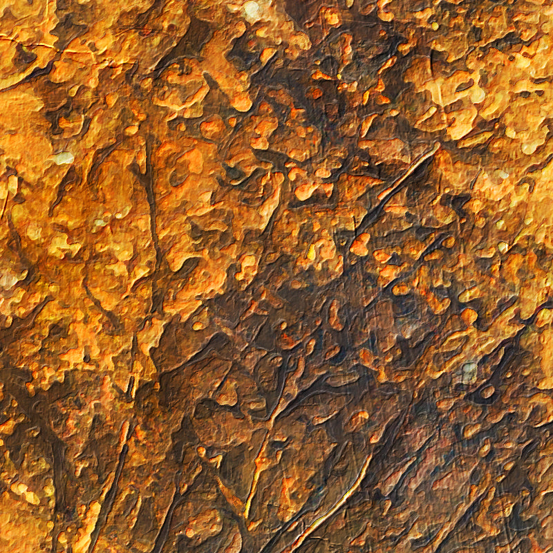 Abstraktes Bäume-Kunstwerk