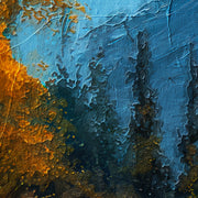Berglandschaft-Gemälde