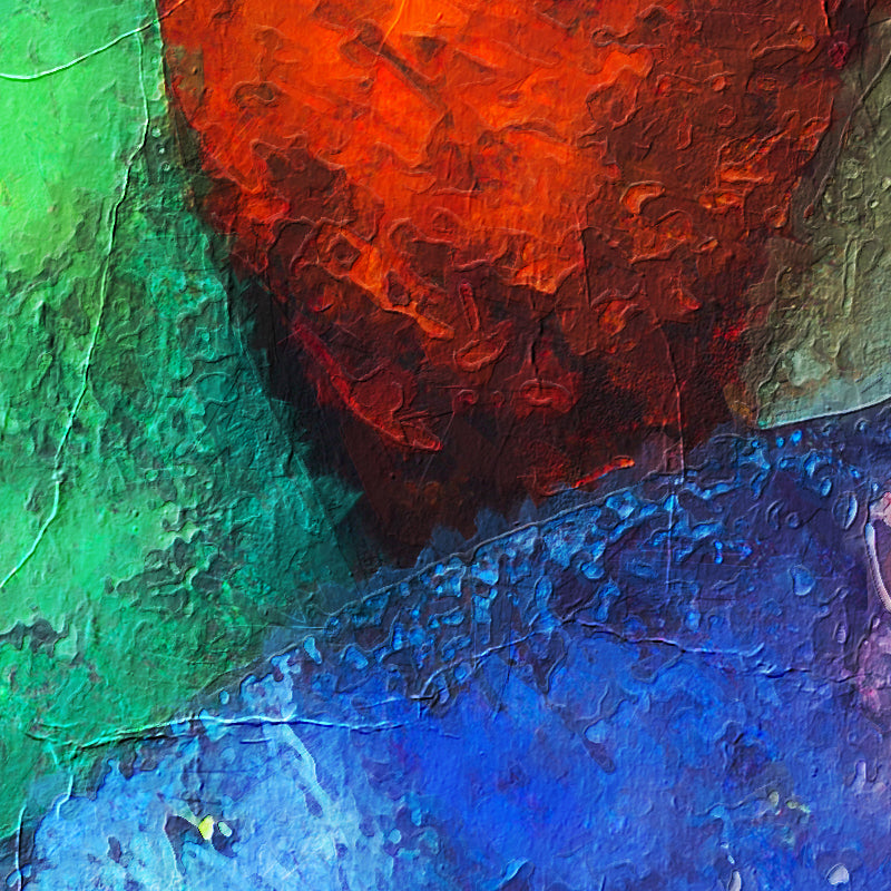 Abstracte kleurrijke vormen I