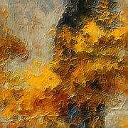 Herbstwald – Gemälde