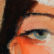 Vrouw portret hoed