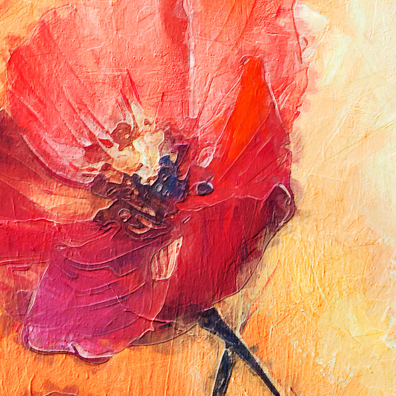 Feld voller Blumen