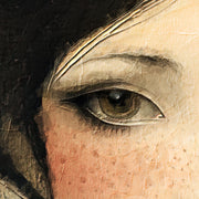 Surrealistisch Vrouw met vogelje II