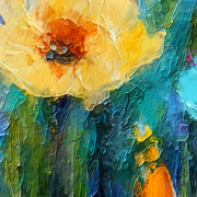 Wildebloementuin – Kleurrijk Schilderij