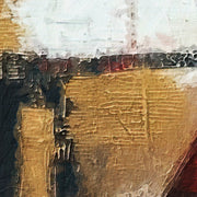 Abstract schilderij gezicht II