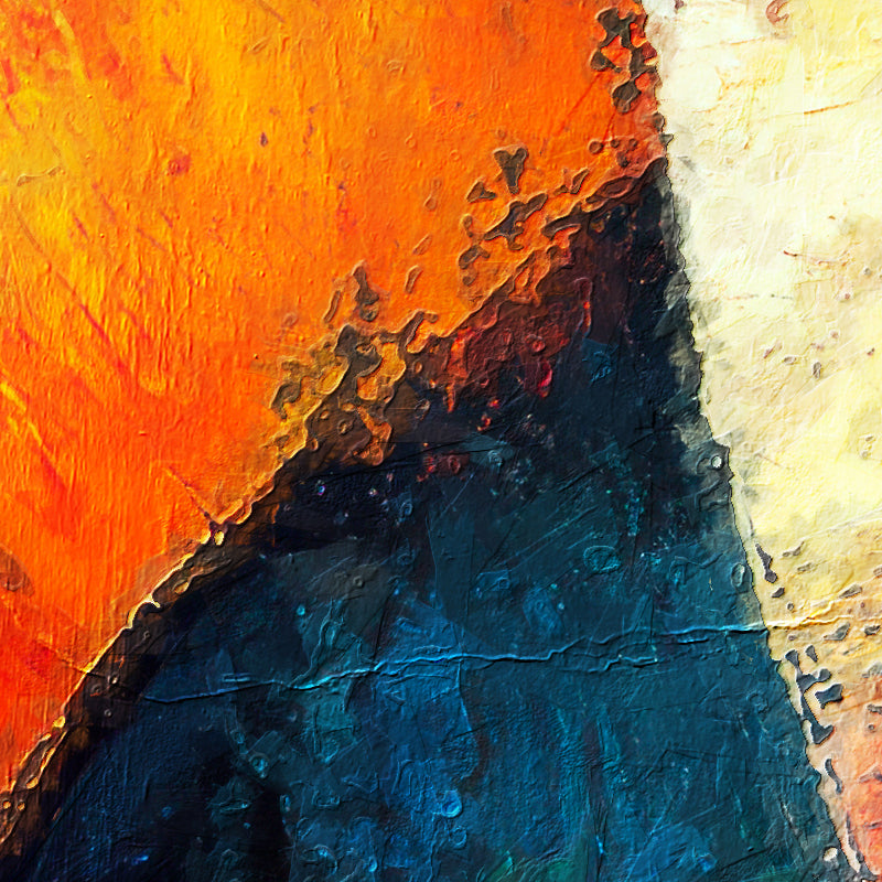 Kunst mit abstrakten Formen