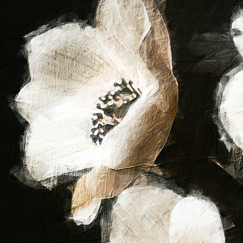 Art Vase mit Blumen I
