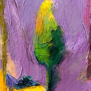 kunstwerk kleurrijke bloemen