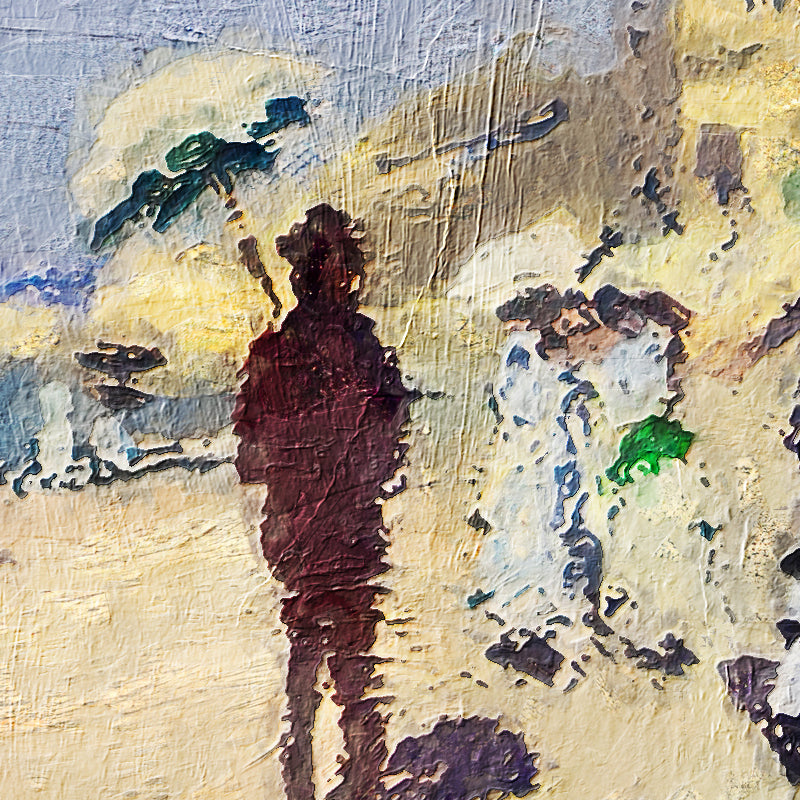 Die Strandpromenade von Trouville – Claude Monet